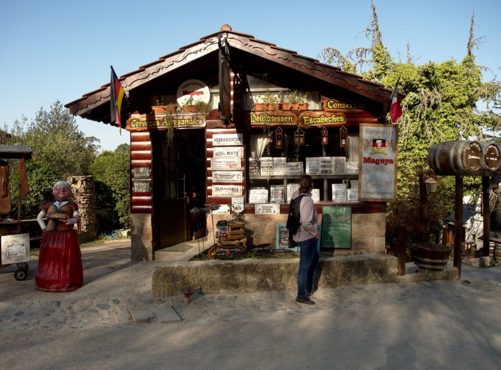 Holzhütte in La Cumbrecita, Argentinien 