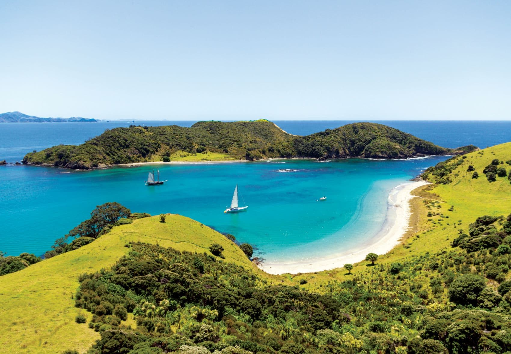 Bay of Islands Waewaetorea Passage Neuseeland