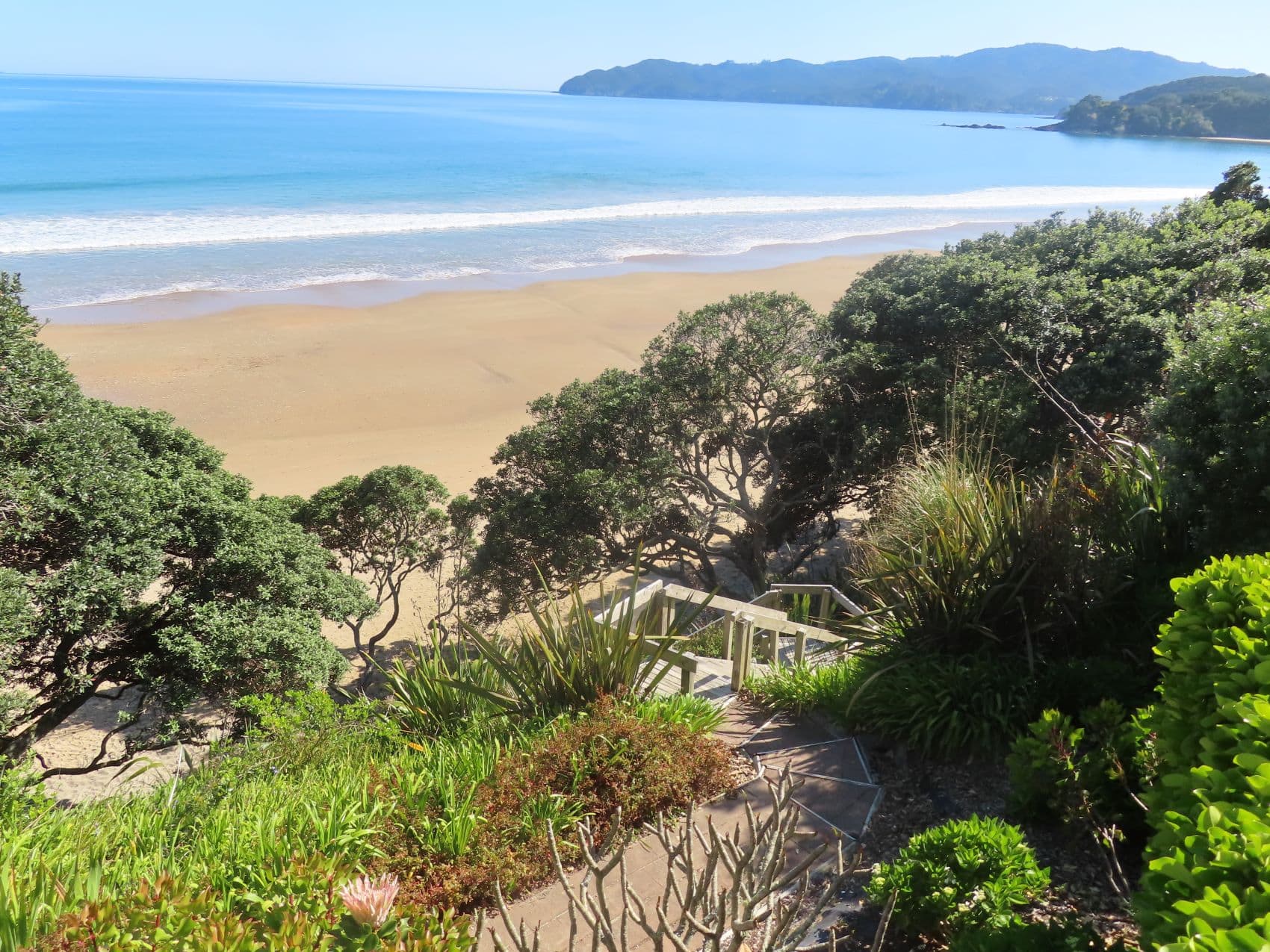 Coppers Beach in Neuseeland