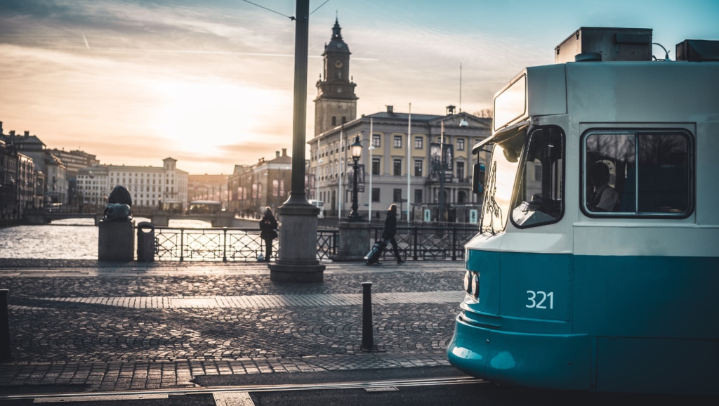 Reise-Guide: Westschweden - Straßenbahn in Göteborg