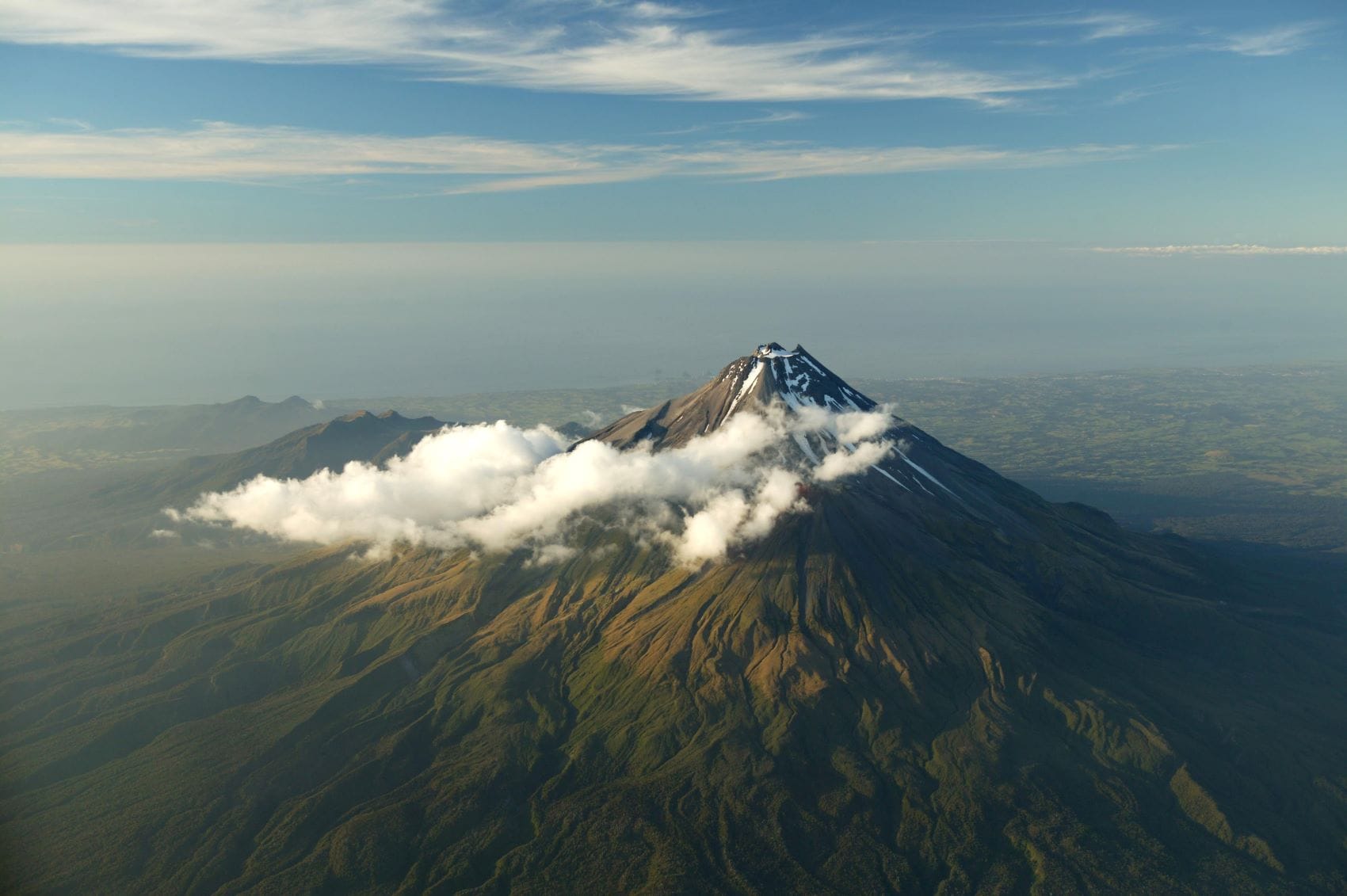 Mount Taranaki in Neuseeland