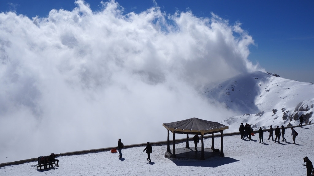 Skigebiet Tochal im Iran