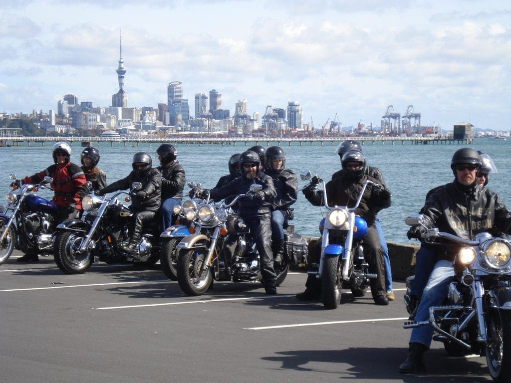Harley-Tour durch Auckland