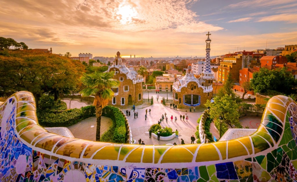 Barcelona ist eine Augenweide.