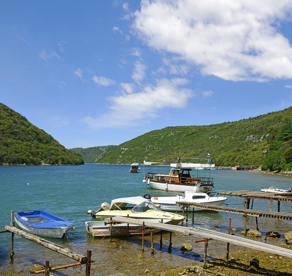 Limsky Canal in Istrien