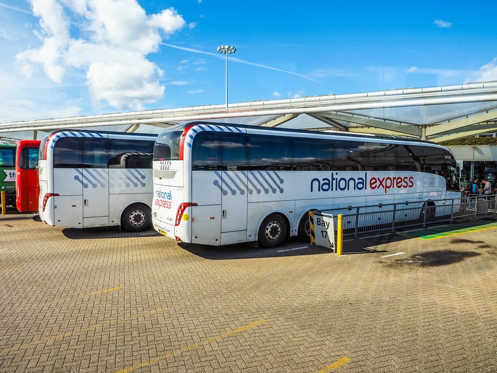 London Stansted Airport: mit dem Bus von National Express in die Innenstadt