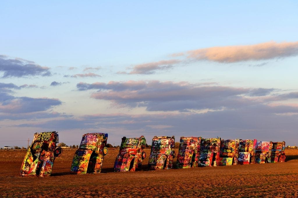 Stanley Marsh 3, Cadillac Ranch, Amarillo, Texas, USA