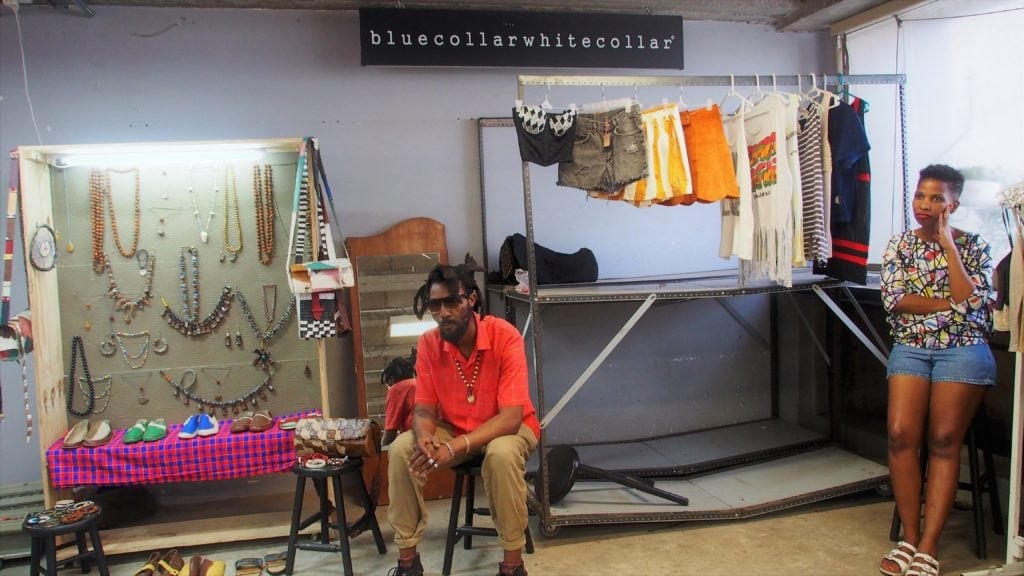 Einheimiche Designer auf dem Neighbourgoods Market, Johannesburg