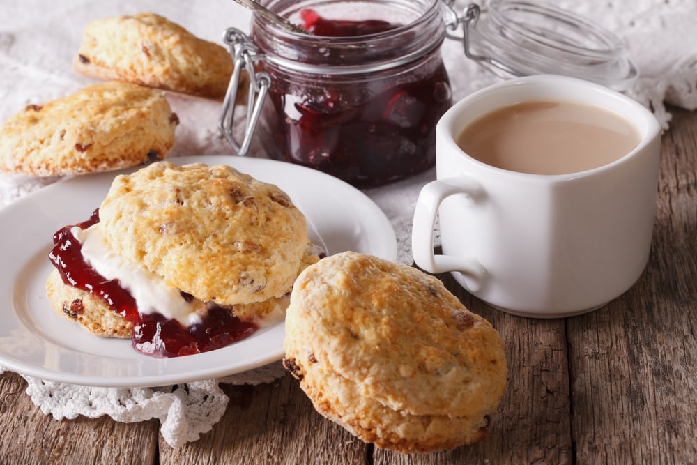Auf den Spuren der Queen: Scones