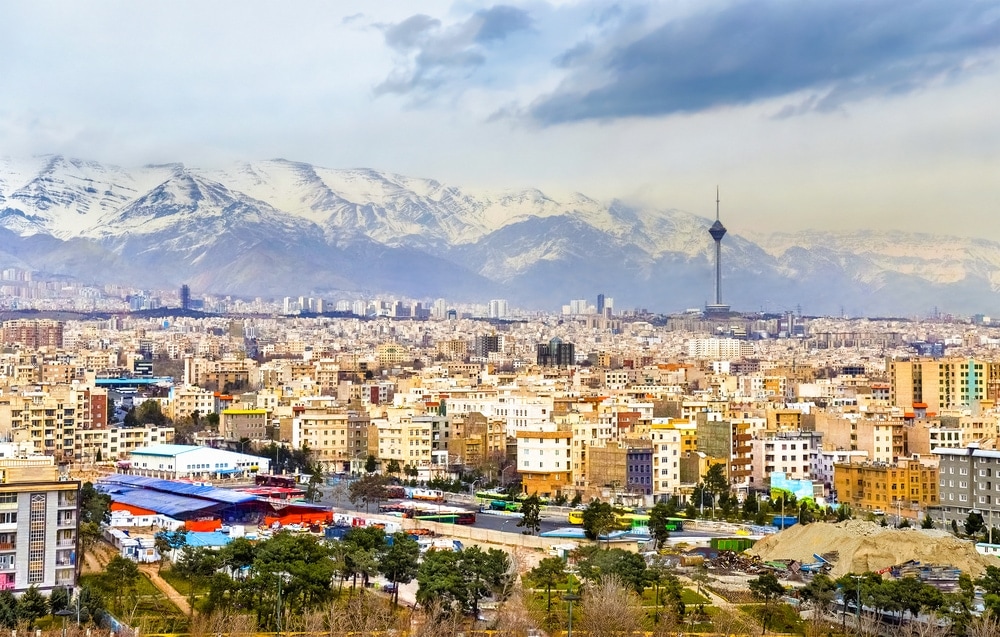 Panorama von Teheran
