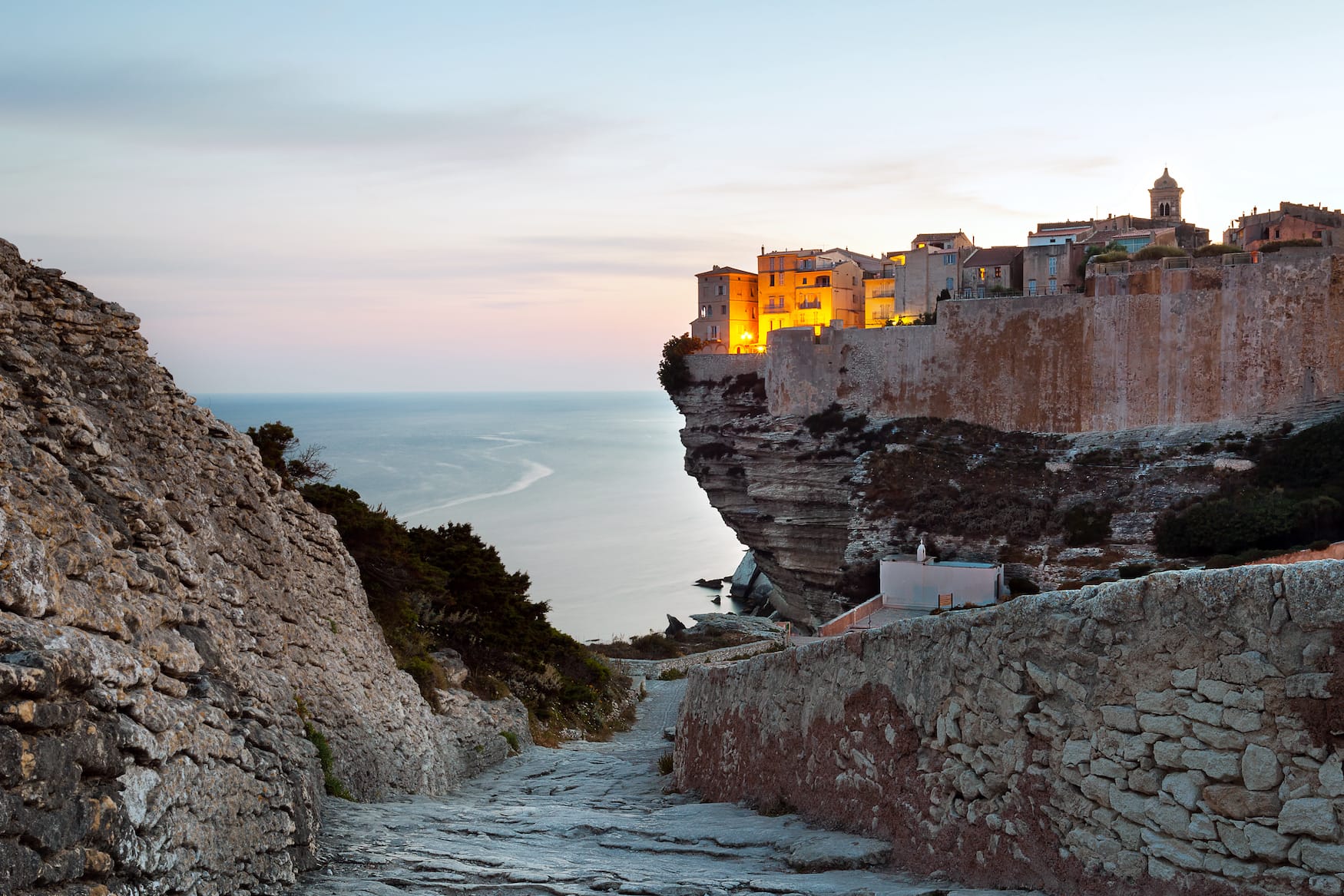 Die Altstadt von Bonifacio