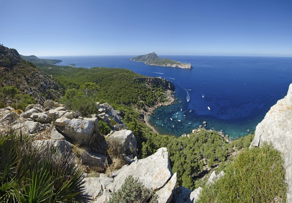 Strand Cala en Basset auf Mallorca