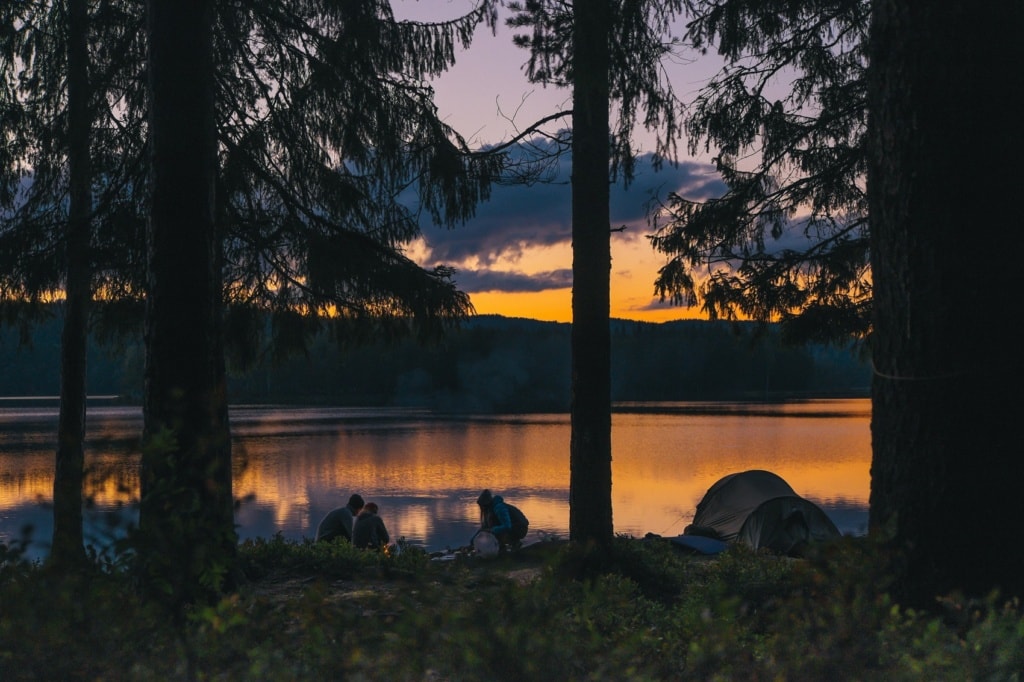 Hessen bietet einige schöne Orte zum Campen.