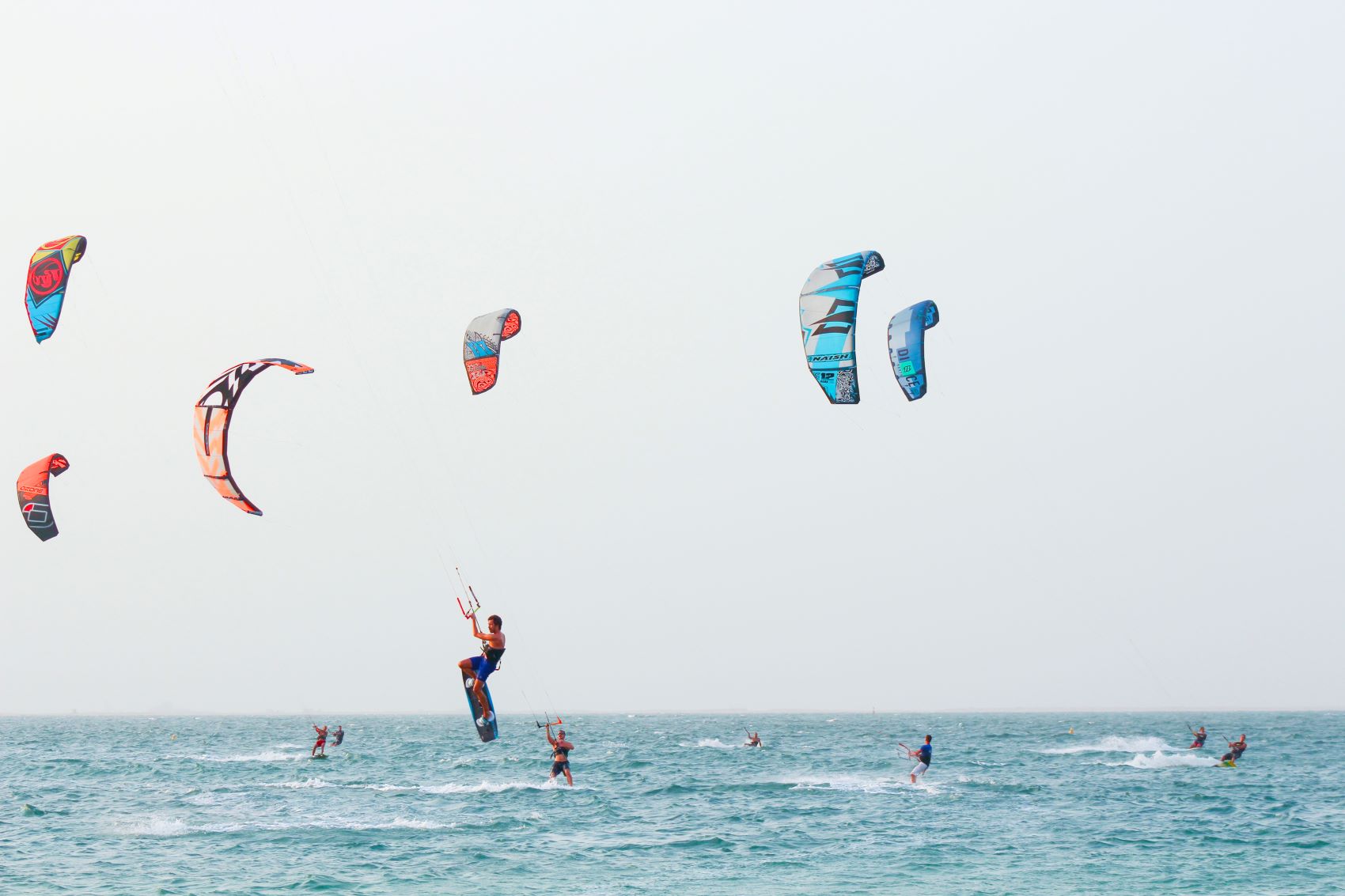 Kitesurfer in Dubai