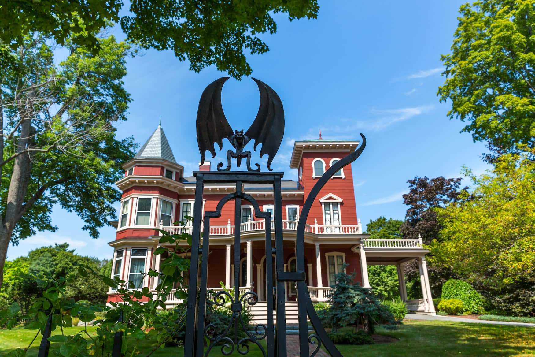 Neuengland Literatur: Stephen Kings Haus in Bangor