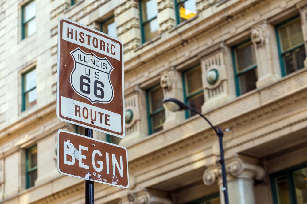 Route 66 in Illinois: Beginn in Chicago