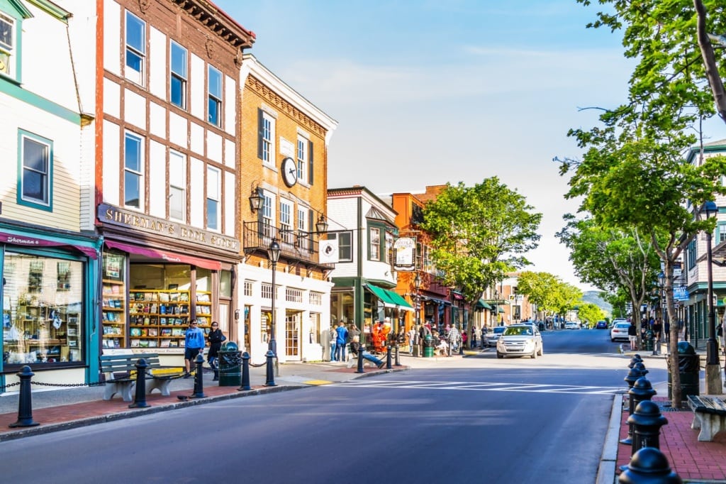 Bar Harbor in Maine