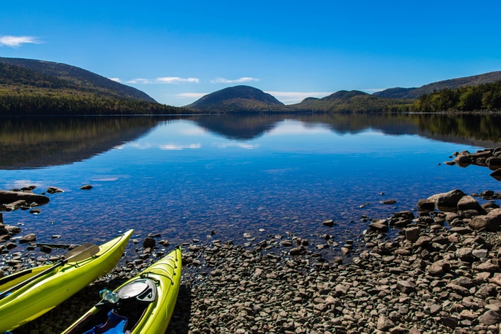 Kajaks im Acadia National Park