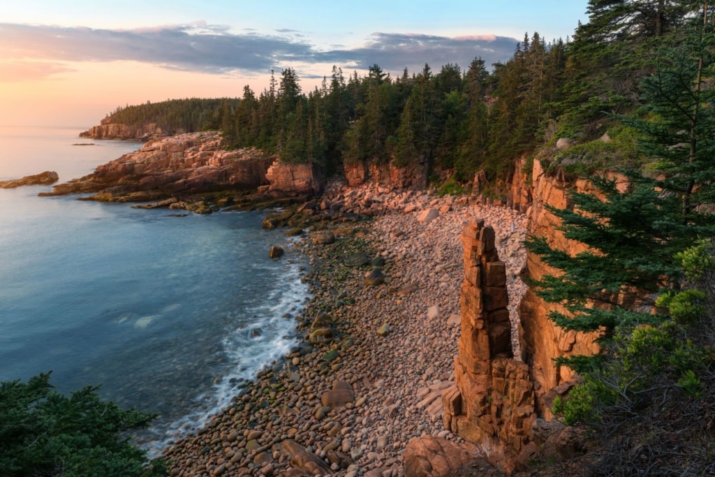 Küste im Acadia National Park in Maine