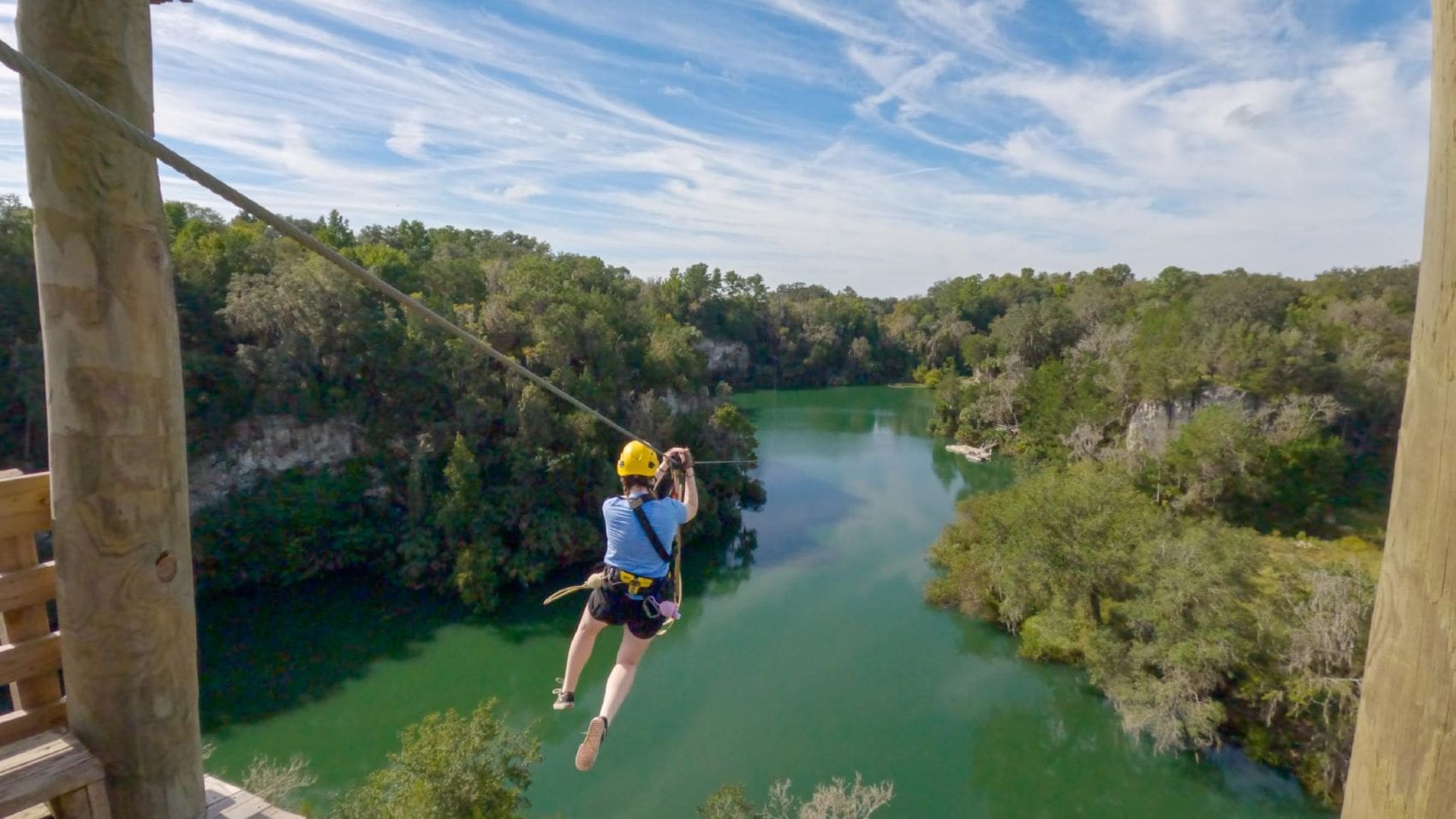 Ocala - Kayaking & Zipline in Florida