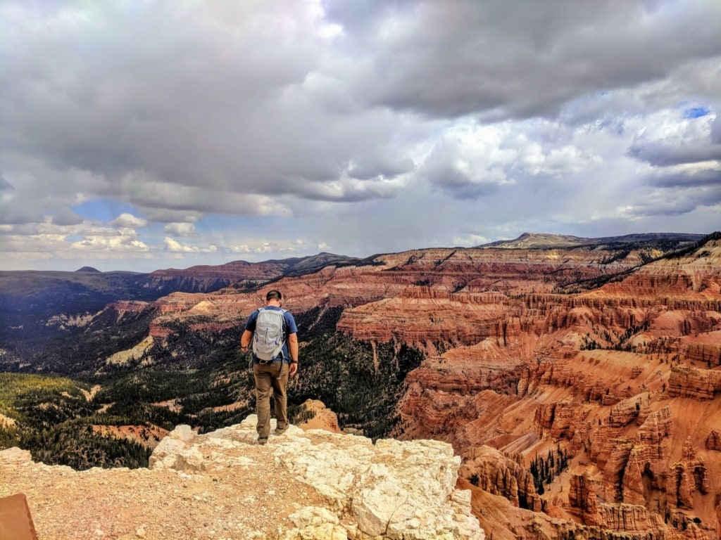 Wanderer am Cedar Breaks National Monument