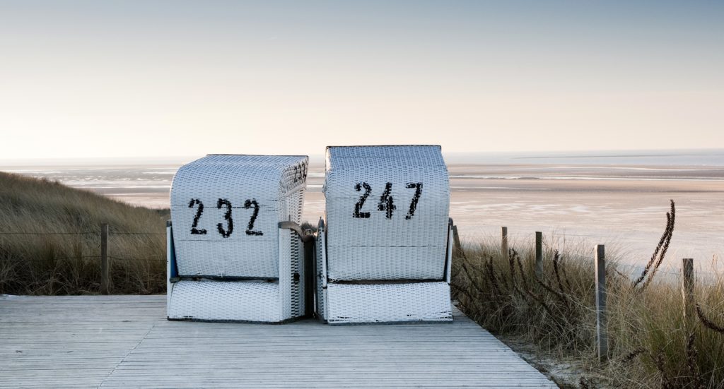 Strandkobr-Idylle auf Spiekeroog