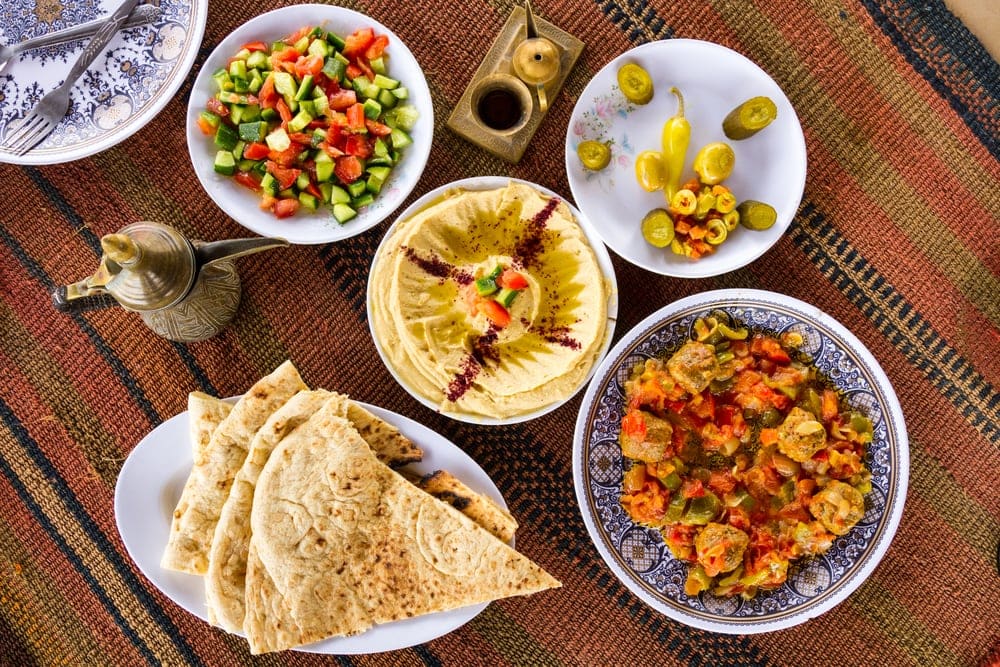Essen in Jordanien