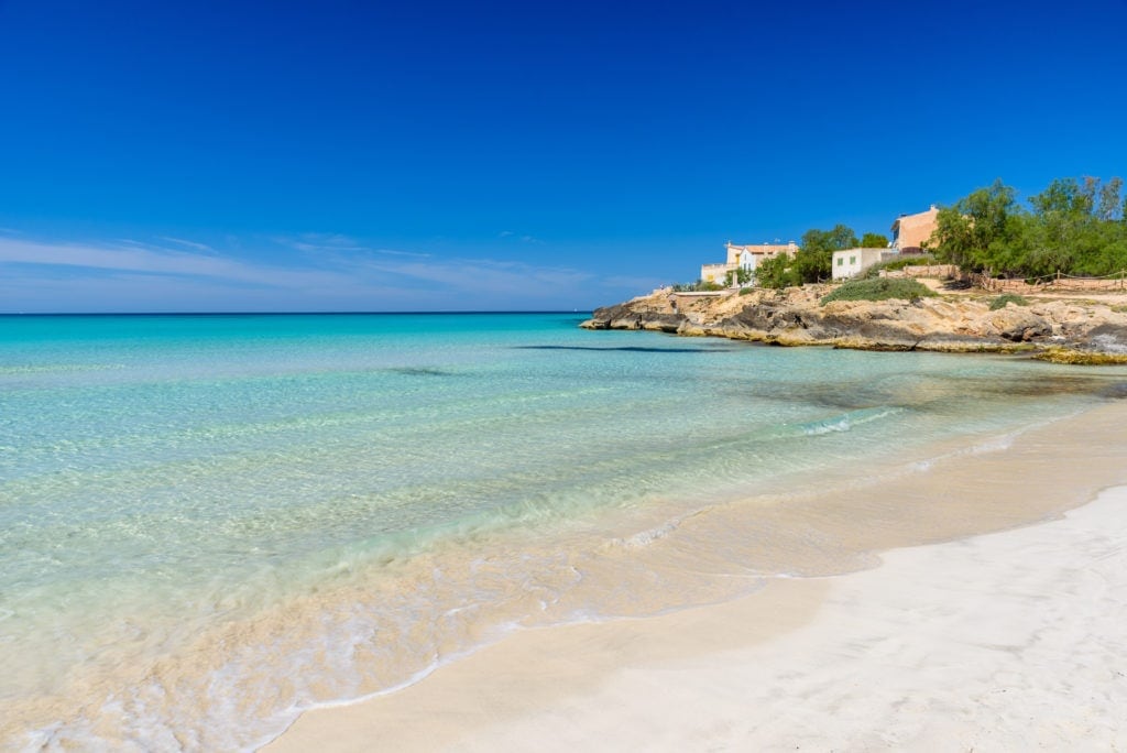 Platja es Trenc auf Mallorca