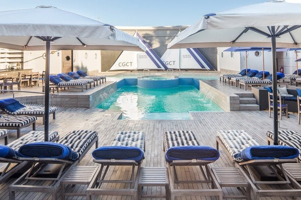 Pool im Cape Grace Hotel 