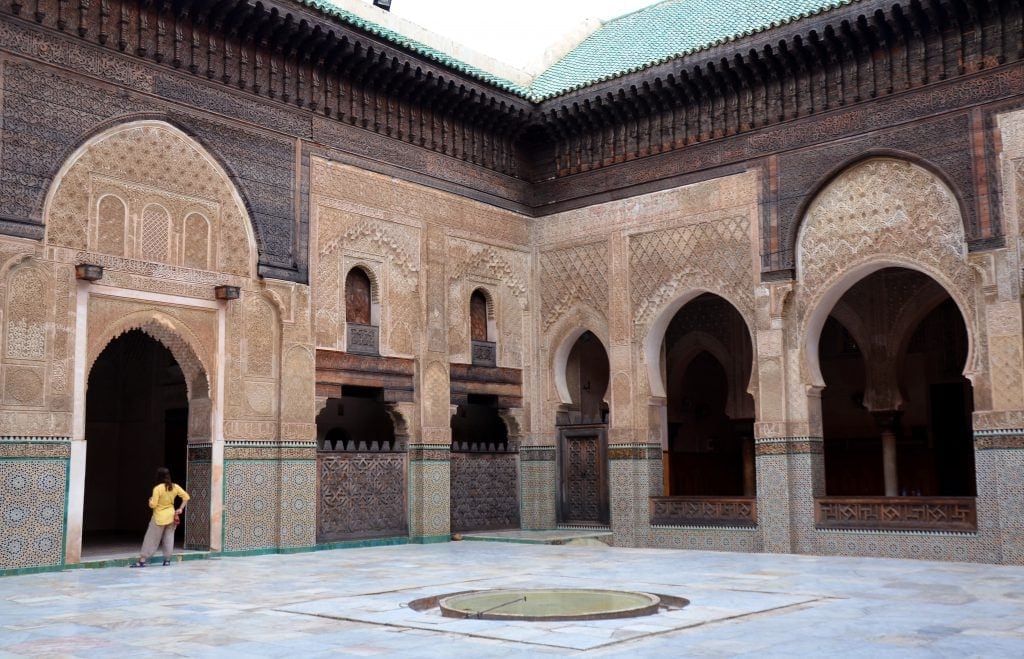 Das Medrese Bou Hinania in Fès