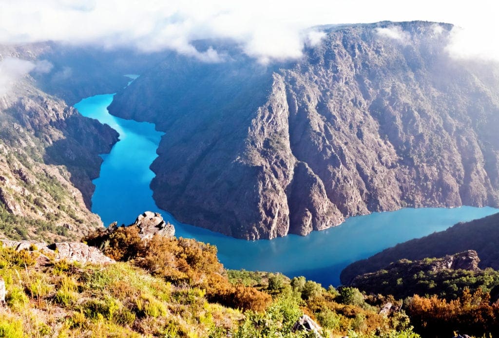 Galicien: Canyon de Rio Sil, Galicia, Spain