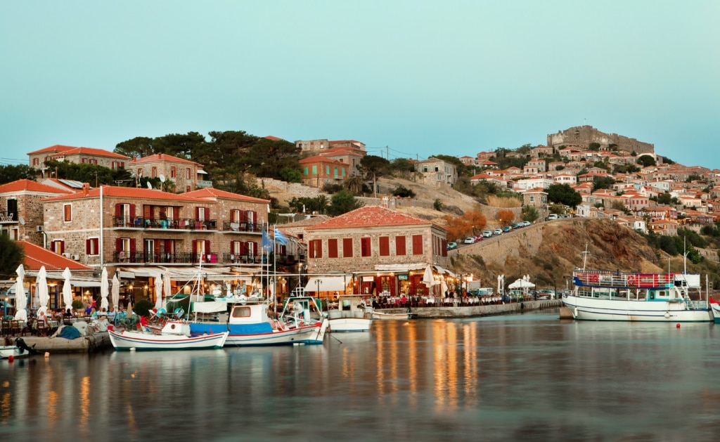 Romantischer Hafen, Lesbos