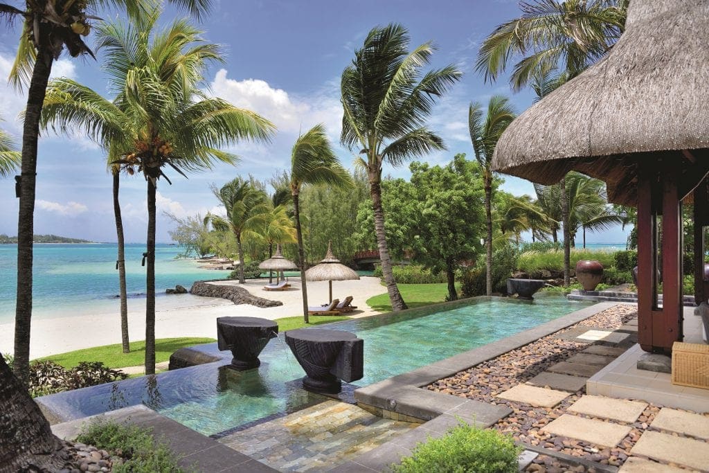 In welchen Pool im neuen Shangri-La auf Mauritius soll es zuerst gehen?