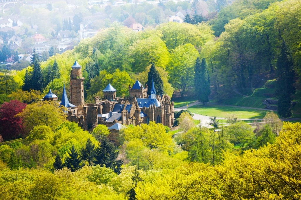 Löwenburg in Hessen 