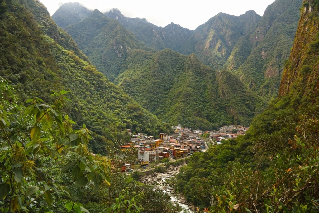 Aguas Calientes in Peru