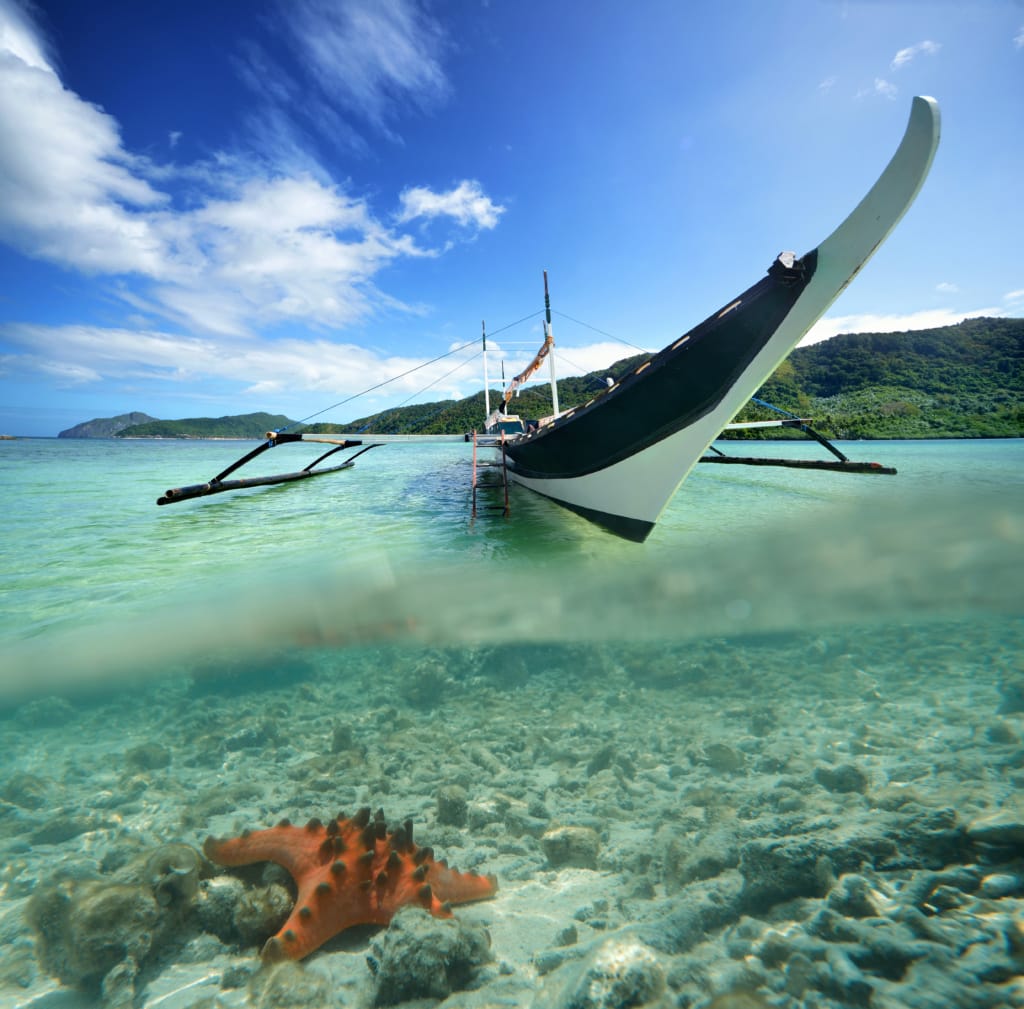 In El Nido auf Palawan erwartet einen die bezaubernde Unterwasserwelt der Philippinen.