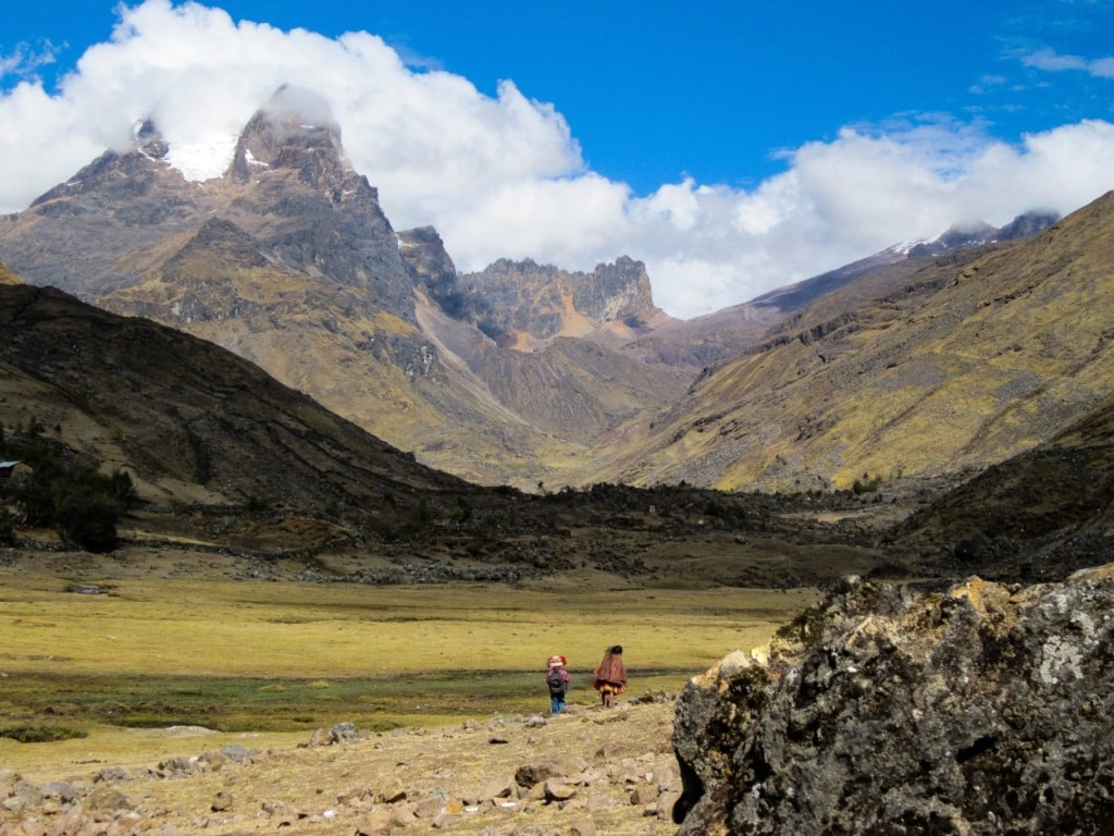 Landschaft Lares Trek in Peru