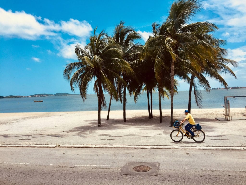Brasilien ist ein Paradis für Fahrradfahrer.