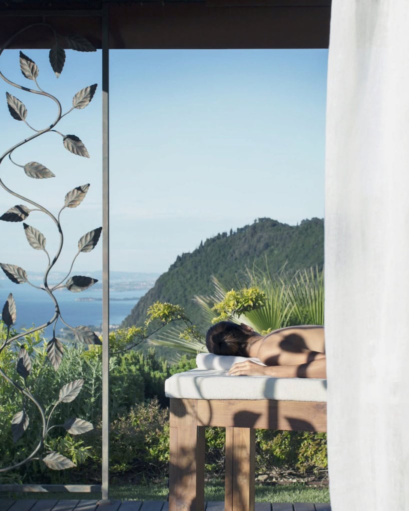 Spa-Treatment im Lefay Resort & Spa Lago di Garda