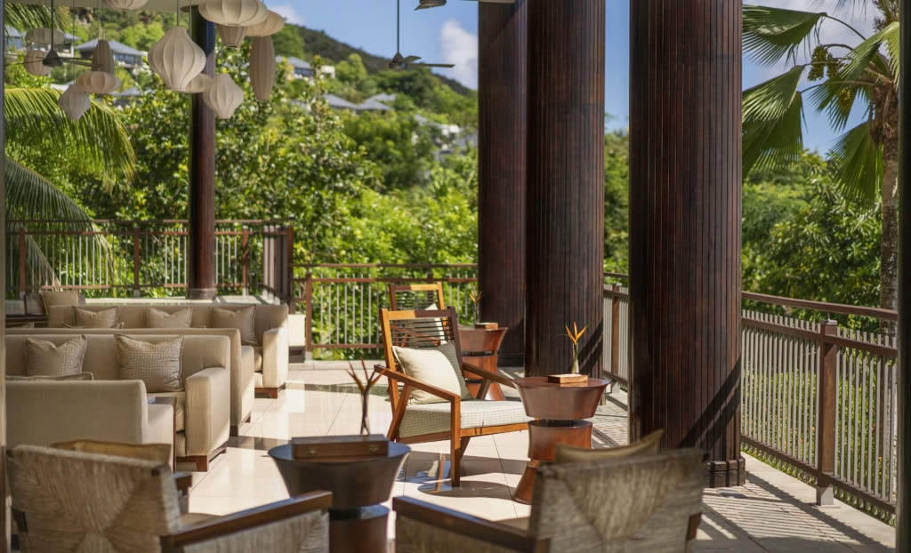 Raffles Seychelles Terrasse 