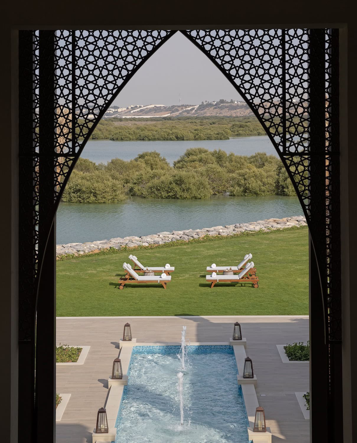 Ausblick im Anantara Mina Al Arab Ras al Khaimah Resort