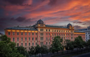 Die Außenansicht des Anantara Hansen Vienna Anantara Palais Hansen Vienna