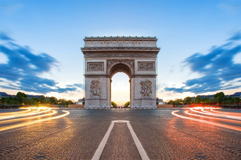 Arc de Triomphe in Paris