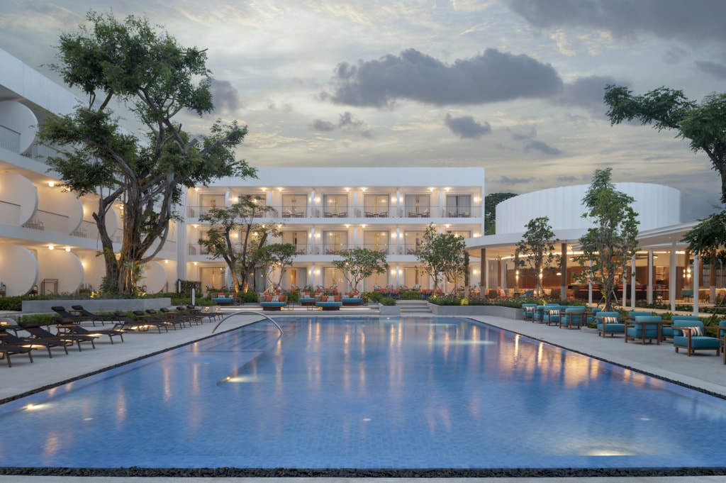 Pool im Avani Chaweng Samui Hotel in Thailand