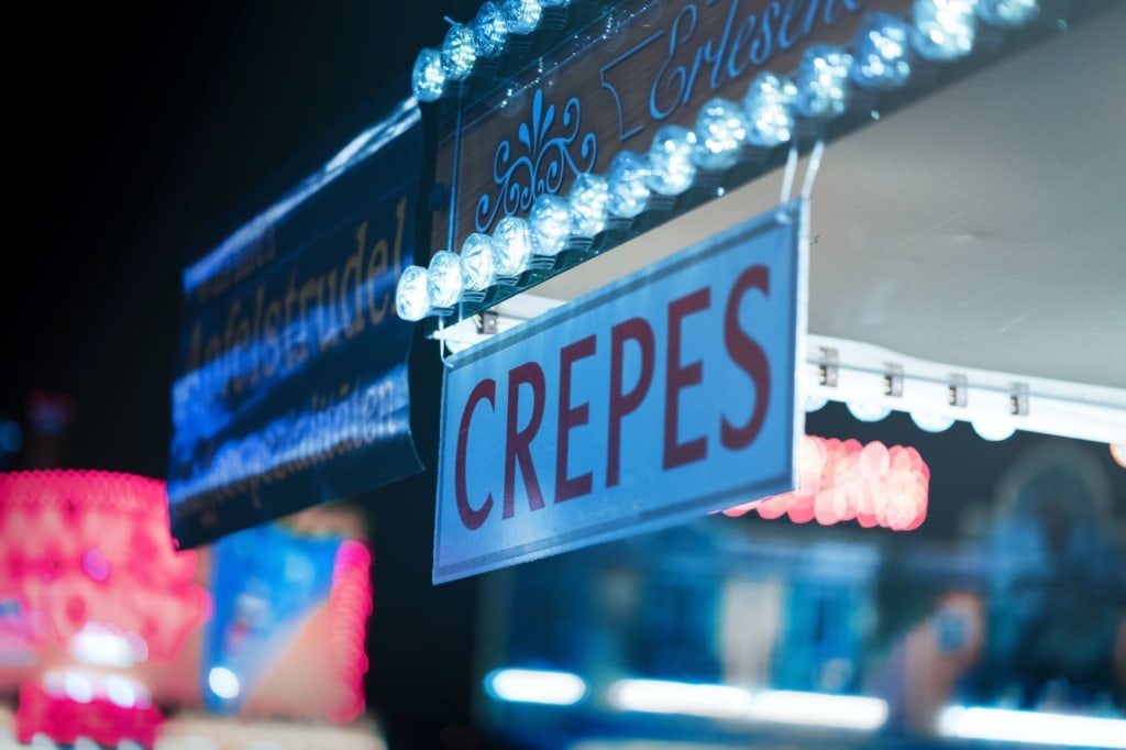 Crepes-Schild