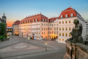 Fassade des Taschenbergpalais Dresden