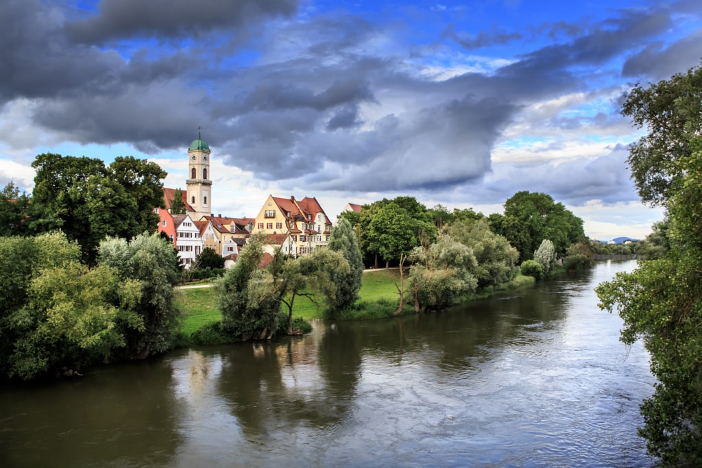 Donau in Regensburg