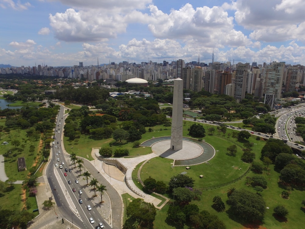 Ibipuera Park in Sao Paulo