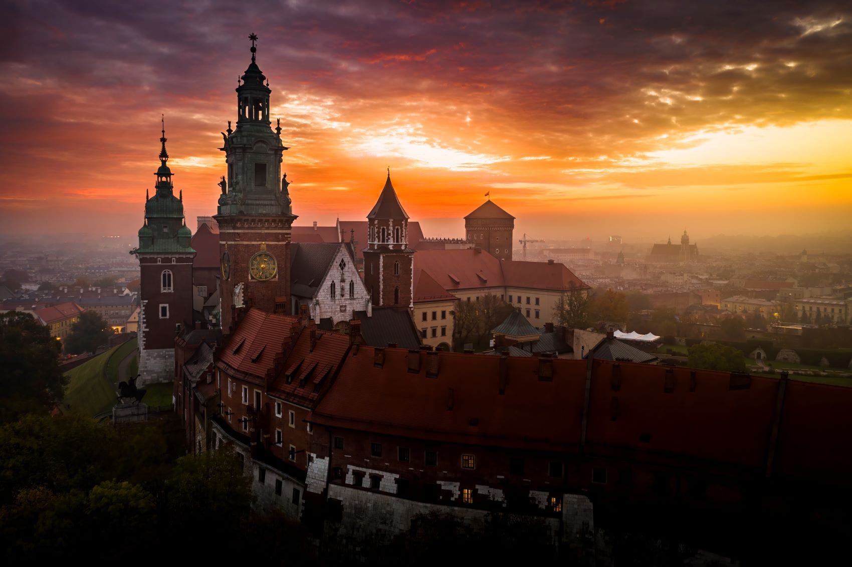 Königsschloss in Krakau