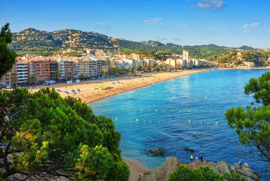 Strand in Lloret de Mar